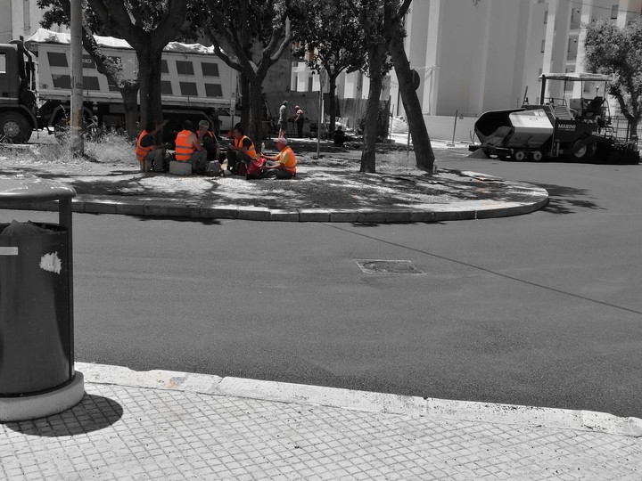 Stop job.