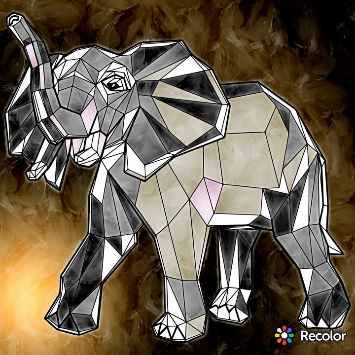 ancient art elephant