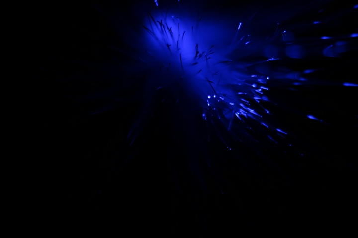 blue lights hypnotise