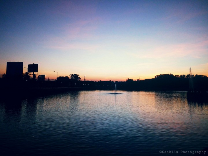 #water #lake#sankey #evening