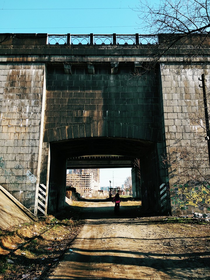 railway bridge, Kyiv