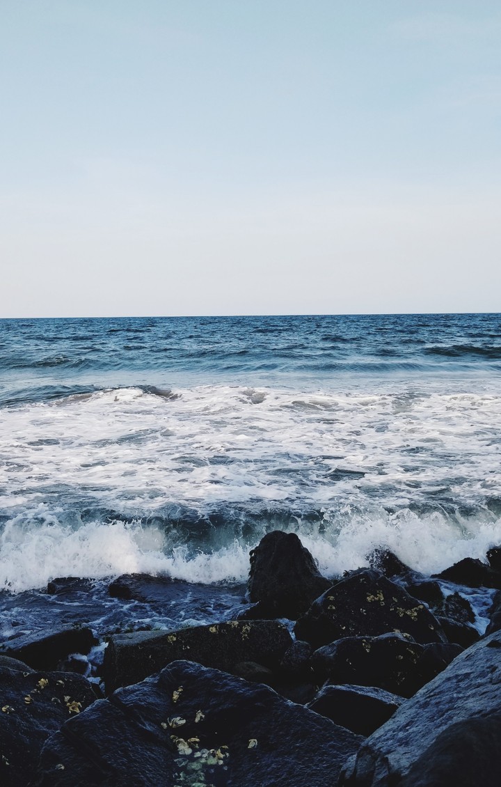 rock beach