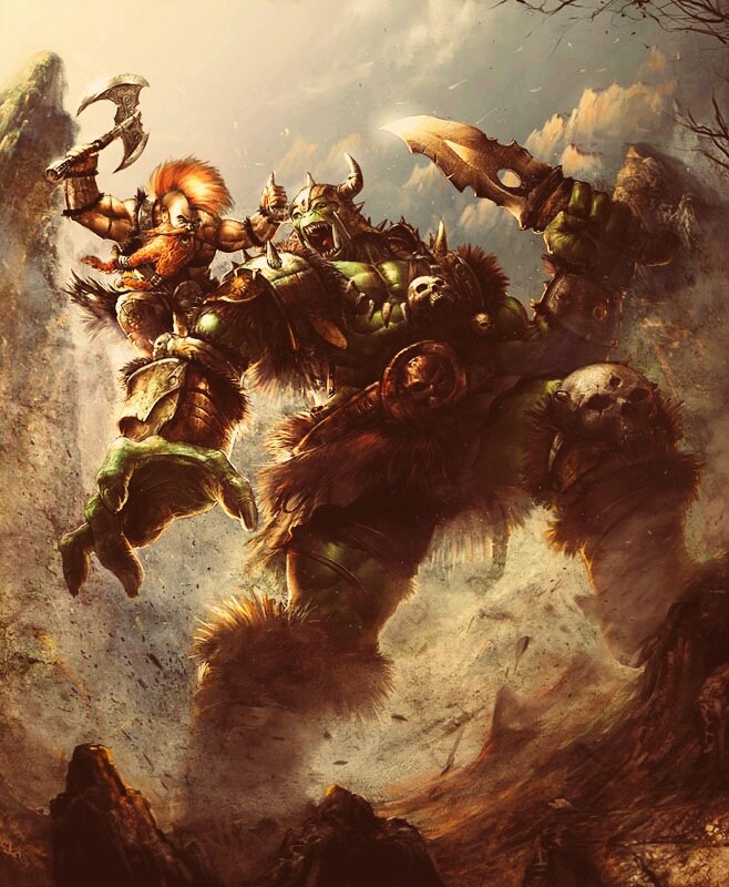 Dwarv VS. Orc