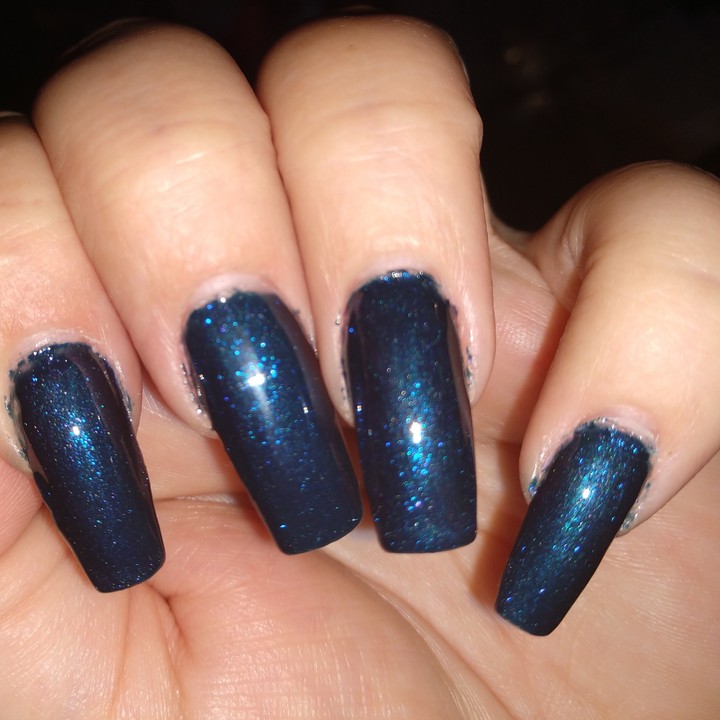 blue sparkle