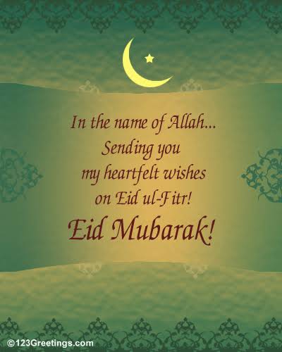 Eid Blessing