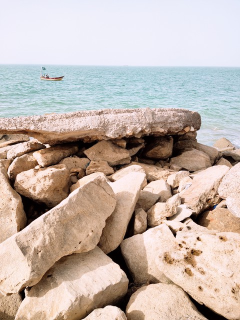 boat in the beach ⛱️
