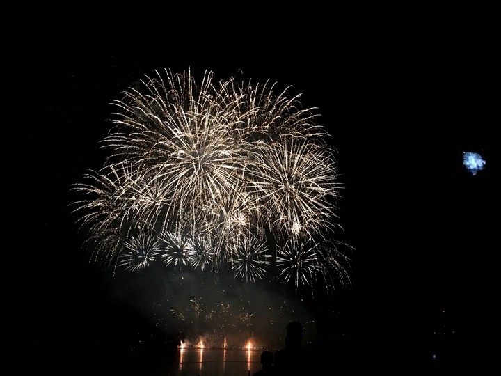 fireworks in Brno