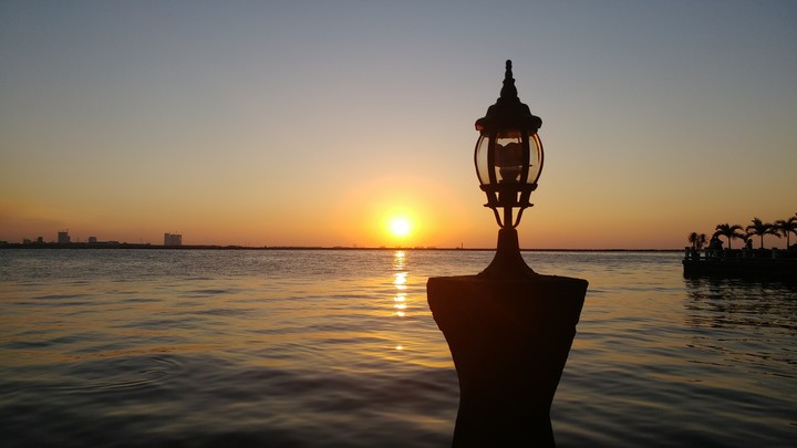 Sunset on The Sea