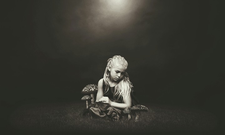 alone girl