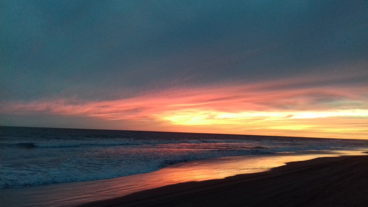 puesta de sol