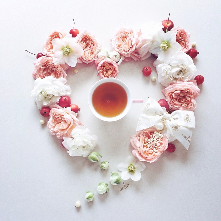 Heart and tea