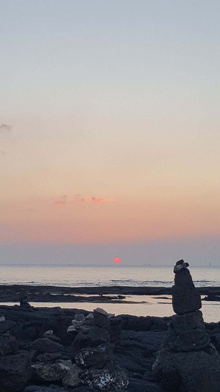 제주석양