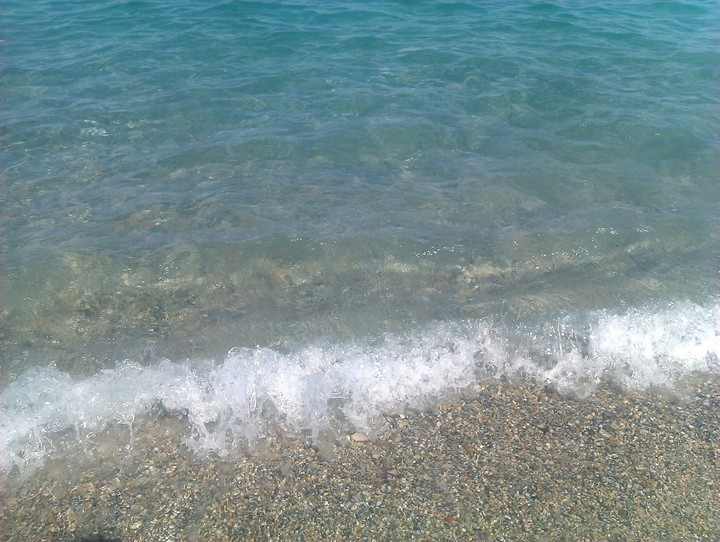 Il mare blu