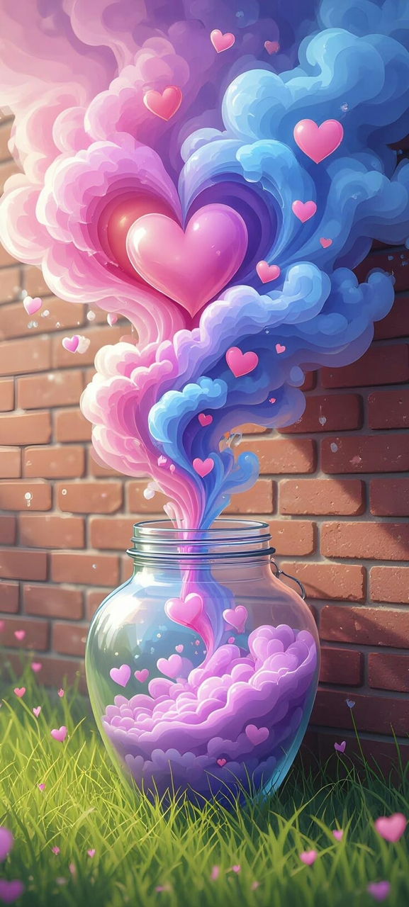heart, pink Hintergrundbilder