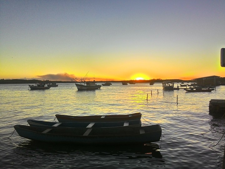 O por do sol