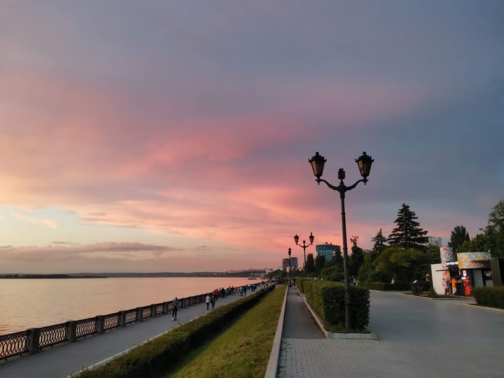 набережная город Самара