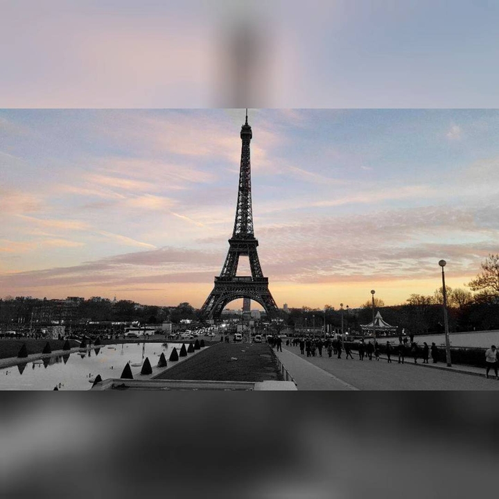 Sunset Eiffel