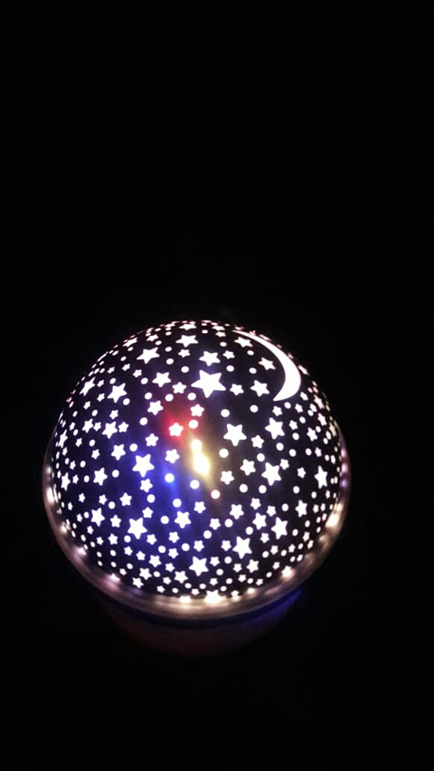 moon and stars