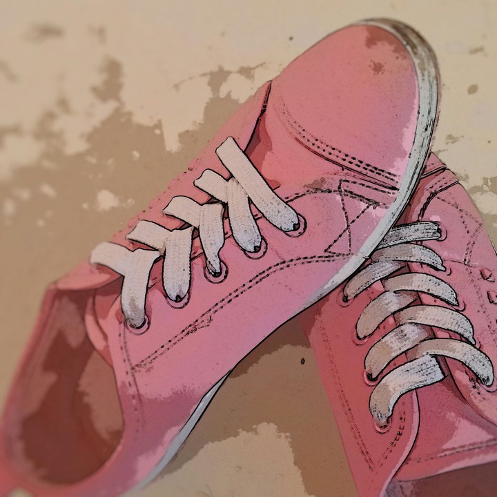 Pink Sneakers