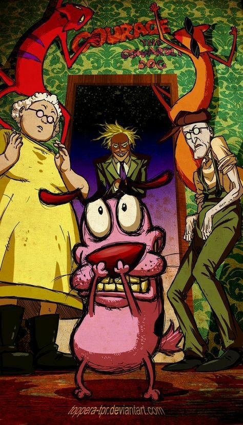 COURAGE THE COWARDLY DOG