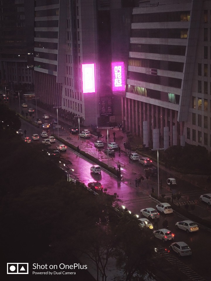 An evening at gurgaon