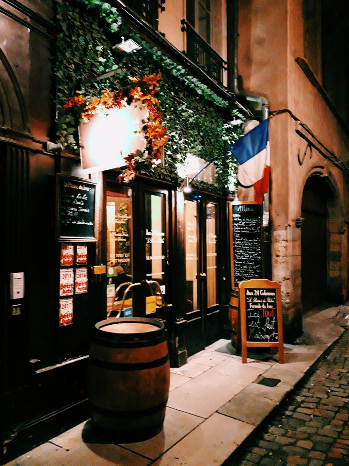 A restaurant @Lyon