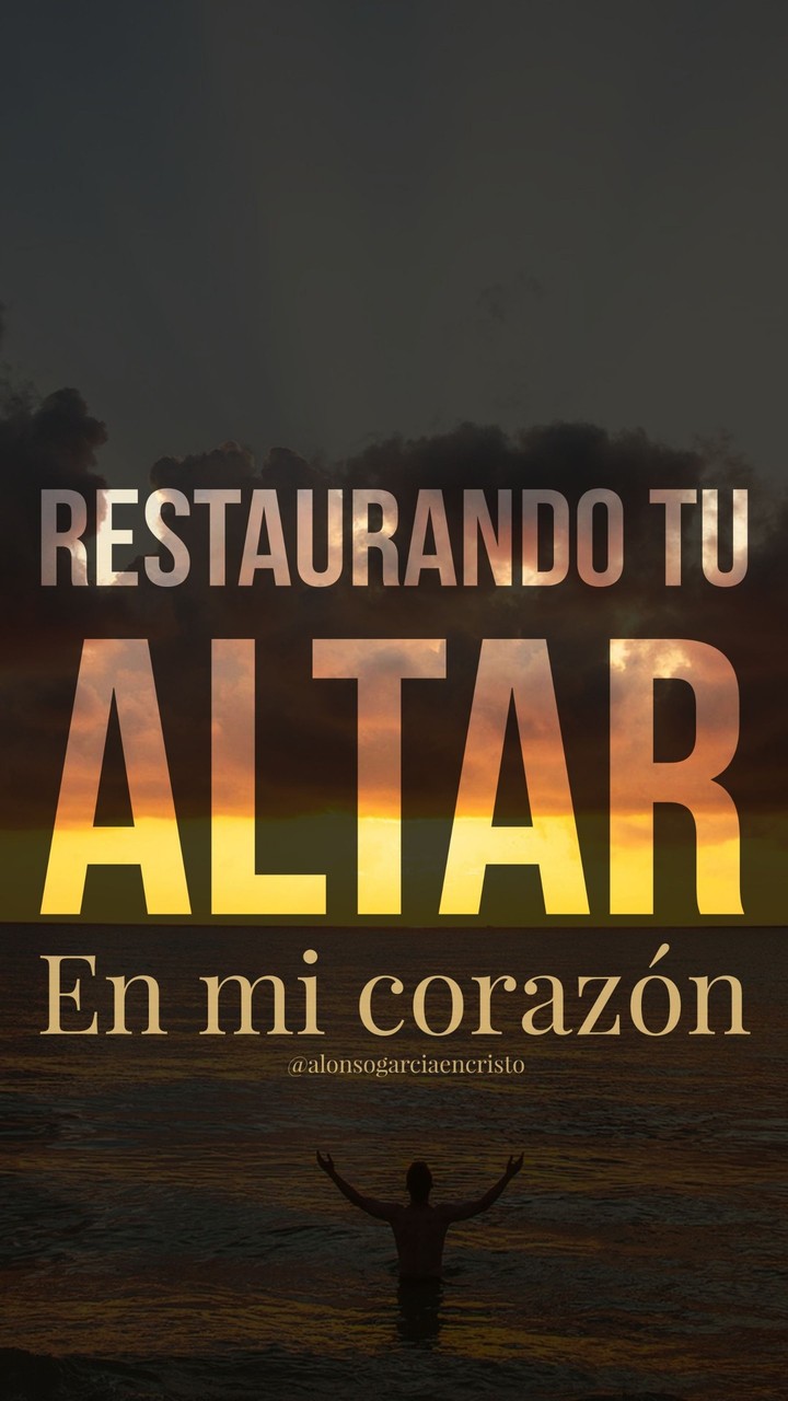 Restaurando Tu Altar. 9x16