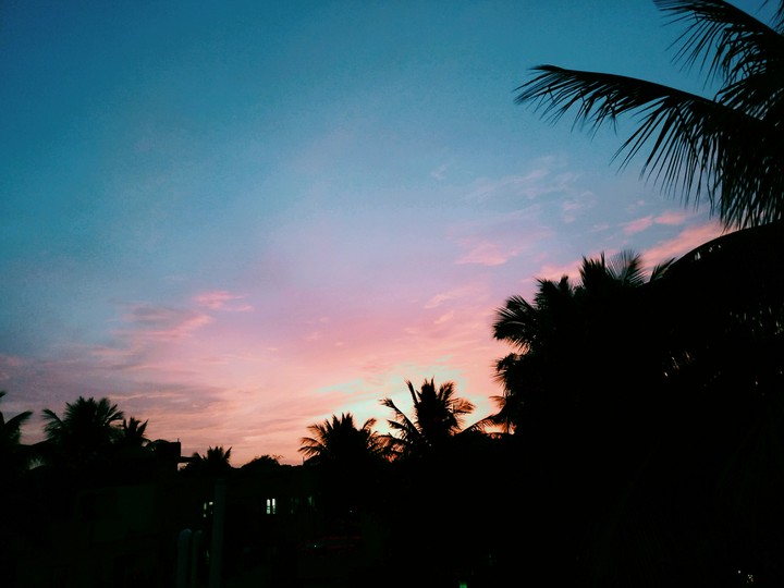 evening sky