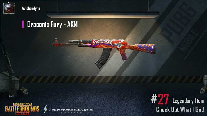 AKM skin in PUBG