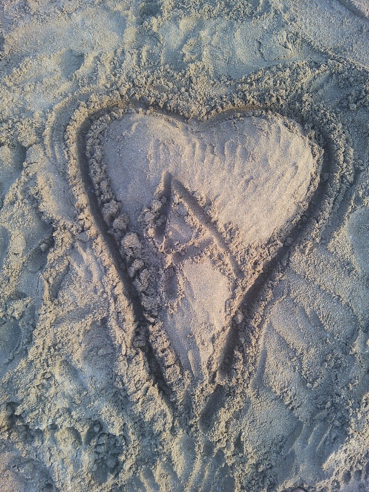 sand art A