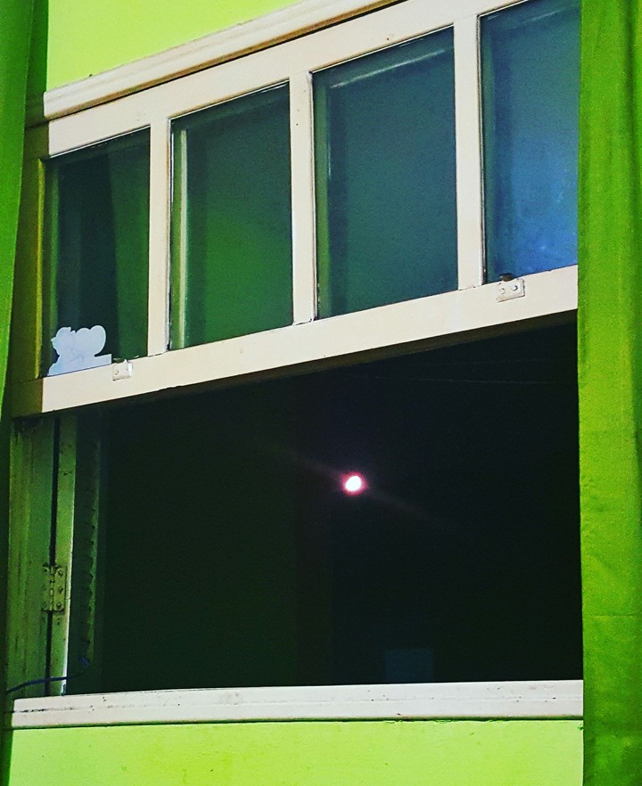 lua na suíte verde