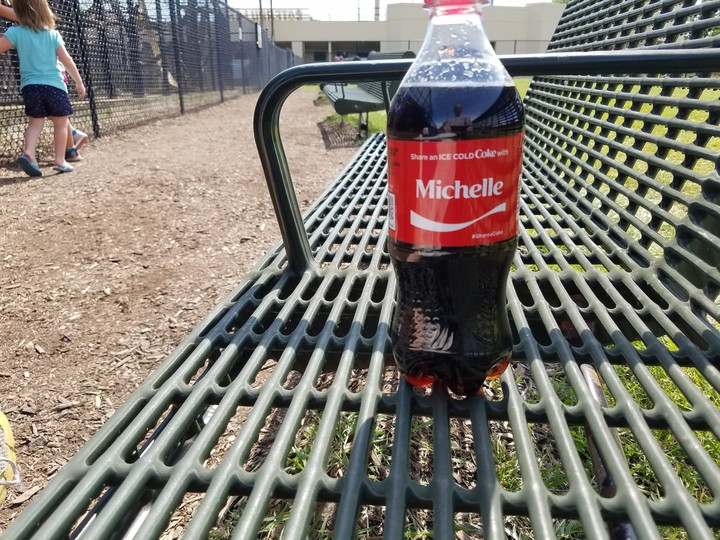 This Coca Cola is for you Michelle's! 