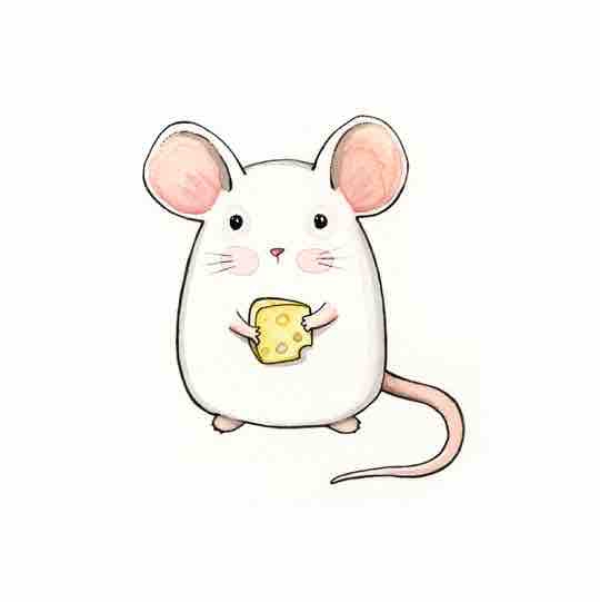 hungry little mouse :)