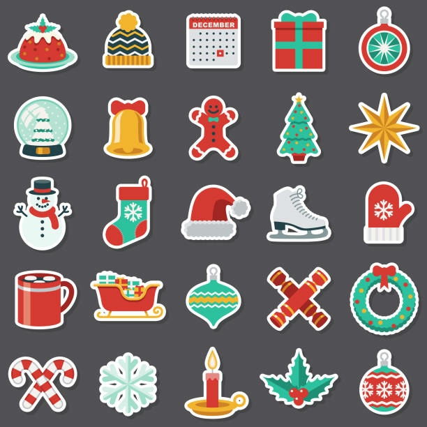 Christmas motifs