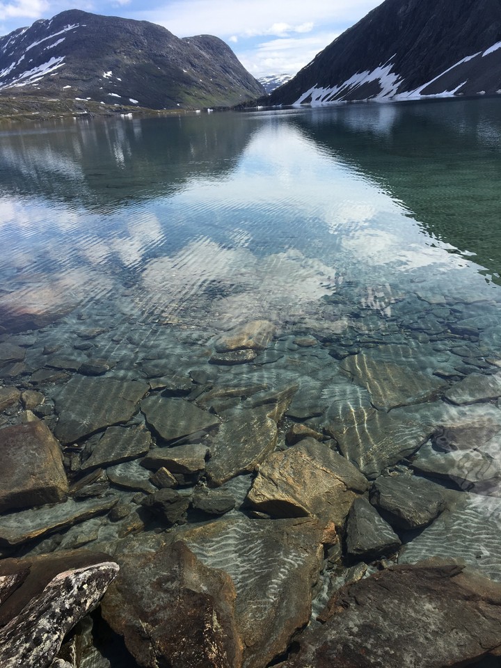 Glasklarer See