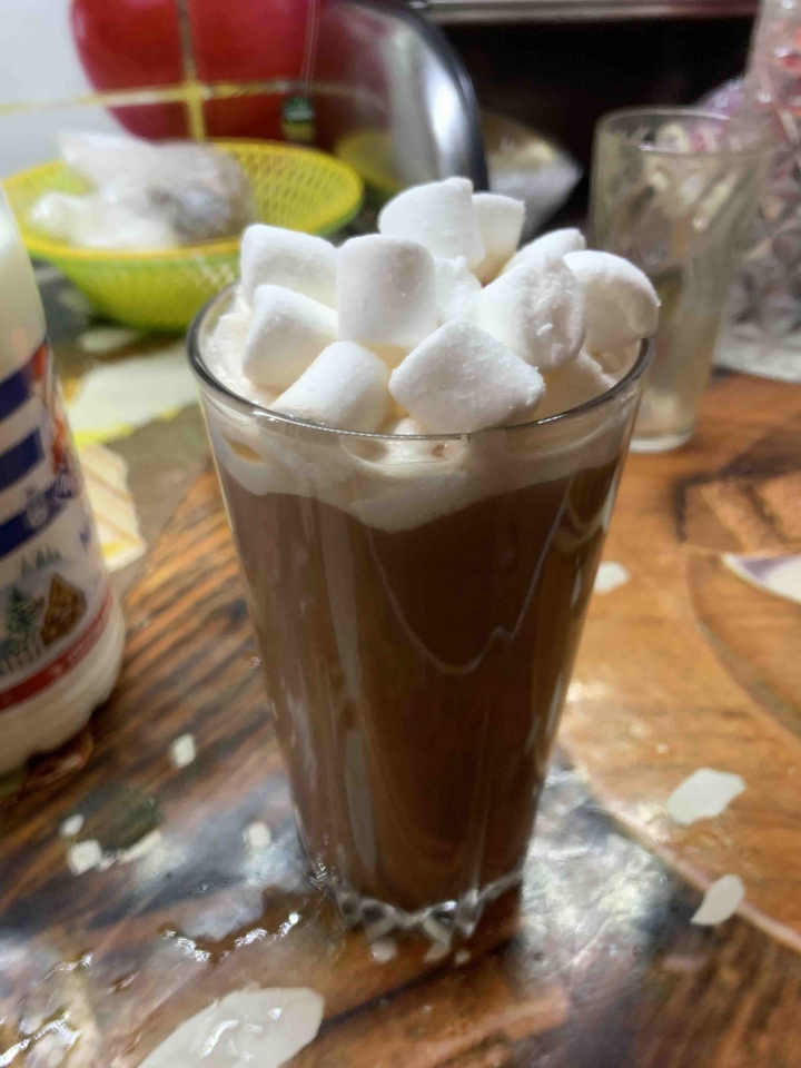 cocoa with marshmallows