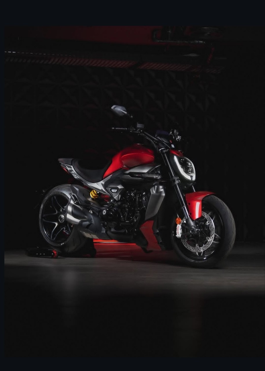 tapety red, motorcycle