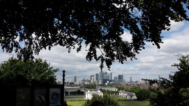 Greenwich park in London