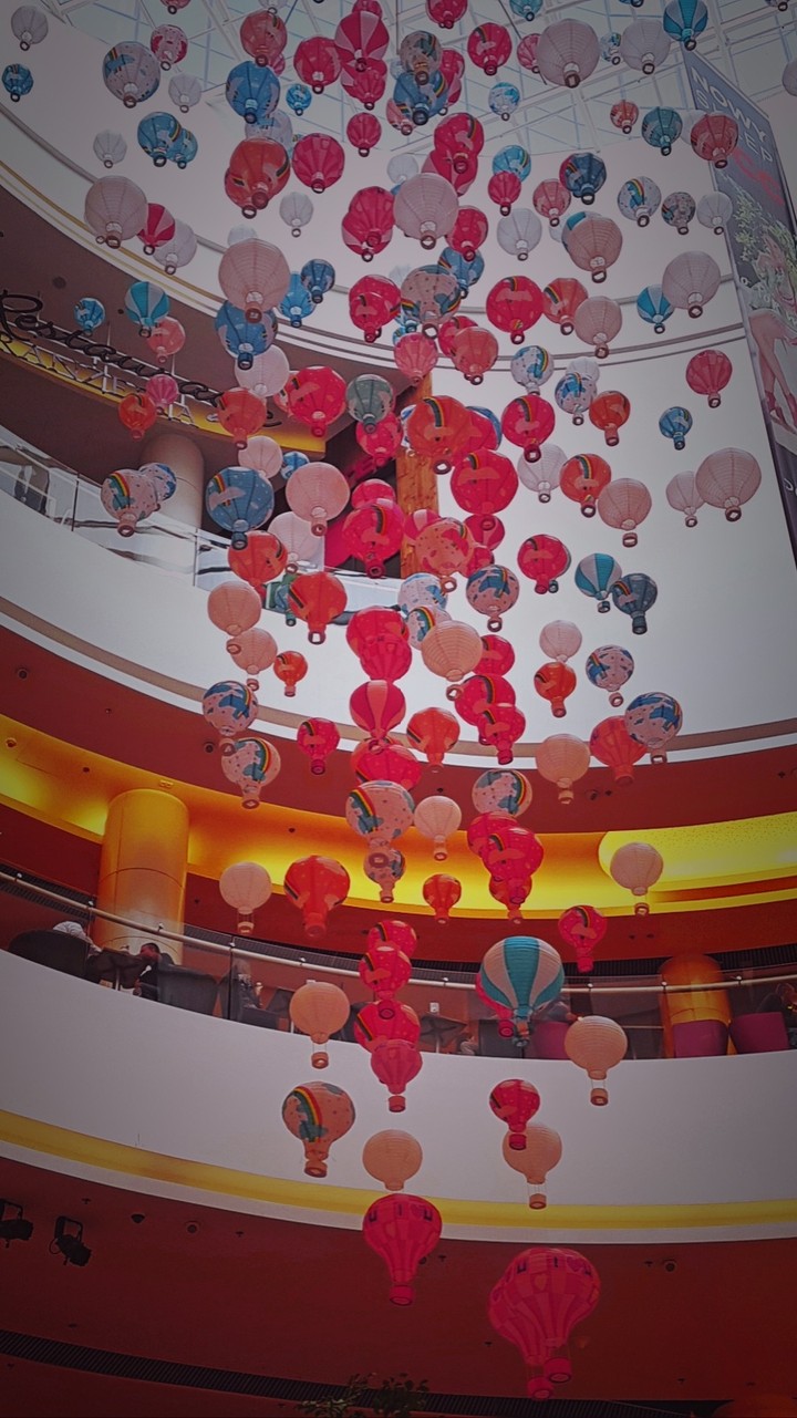 Hot air ballons decoration