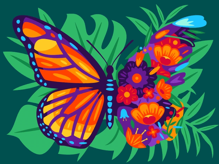 Orchard butterflies