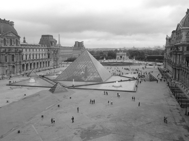 Pyramid of Louvre
