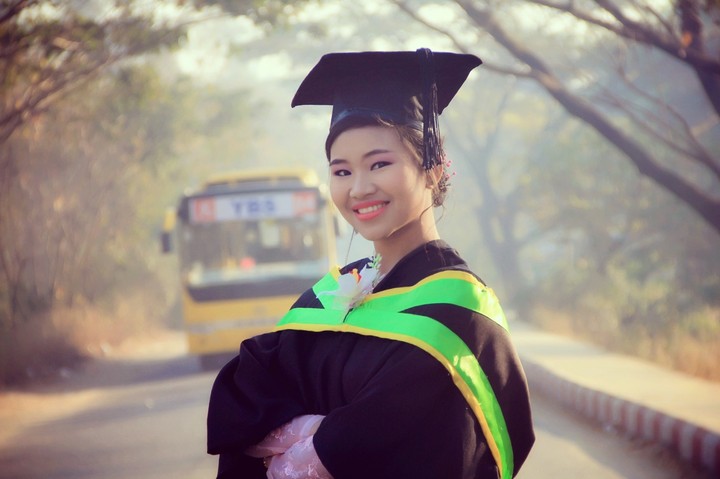 Myanmar Convocation dress