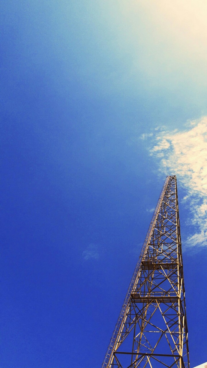 Blue sky clouds
