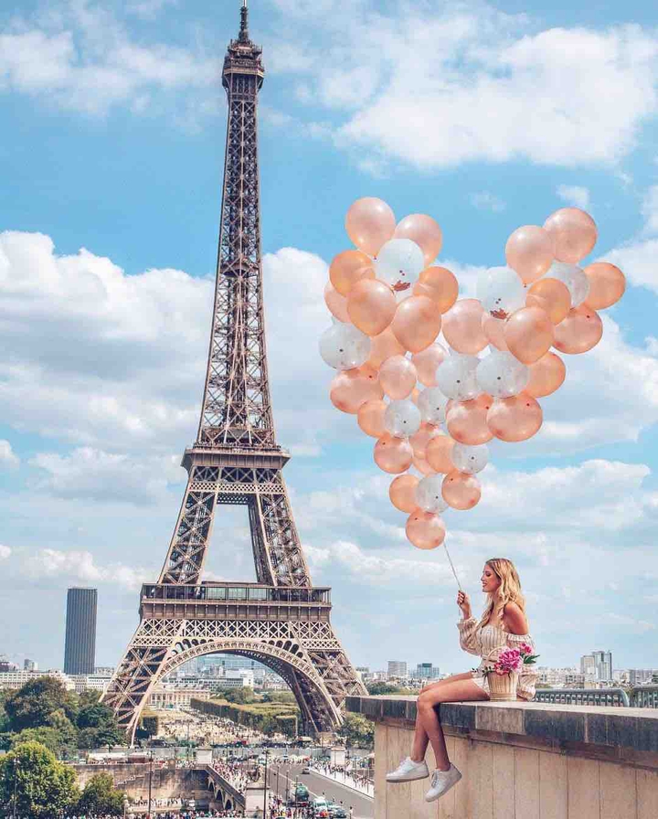 the Eiffel tower