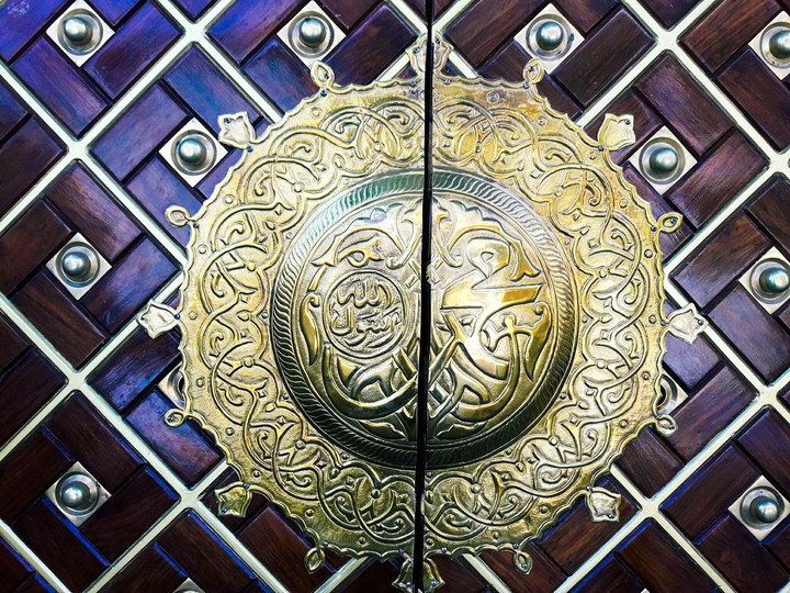door of a mosque