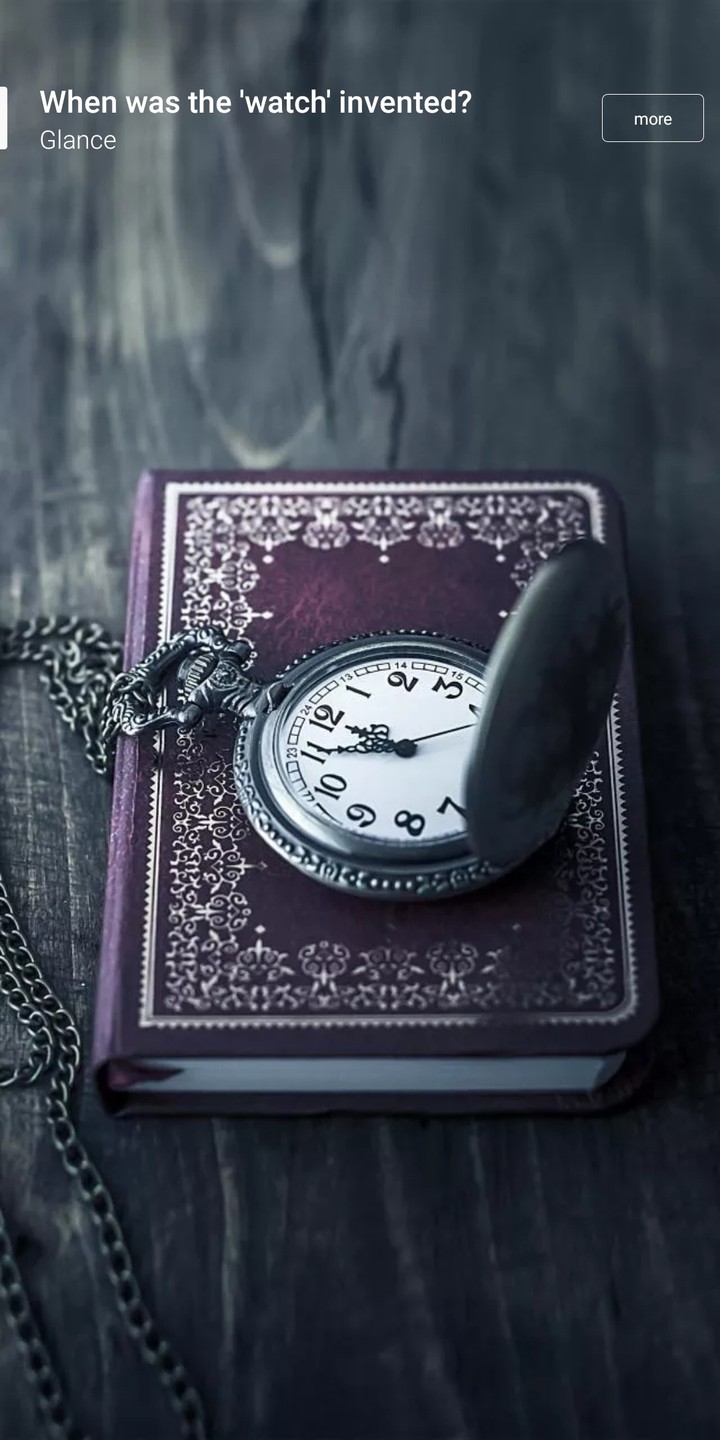 clock and diary