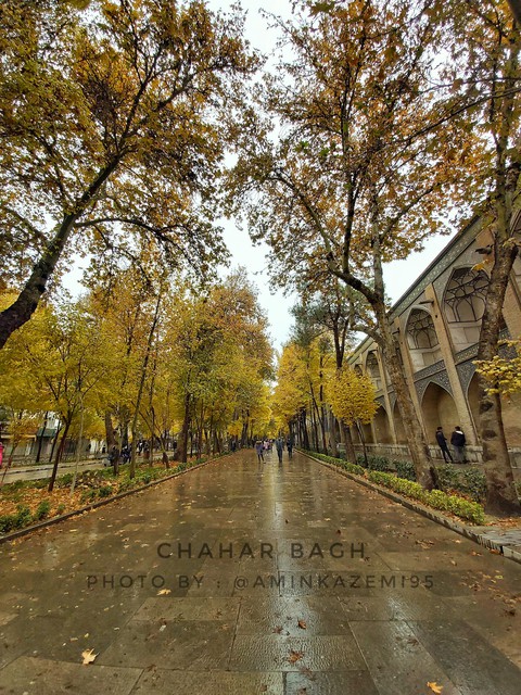 Chahar Bagh in autumn (:
