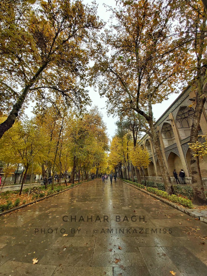 Chahar Bagh in autumn (: