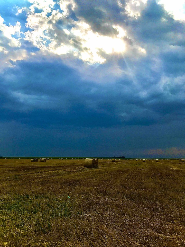 Before thunderstorm, in Belarus