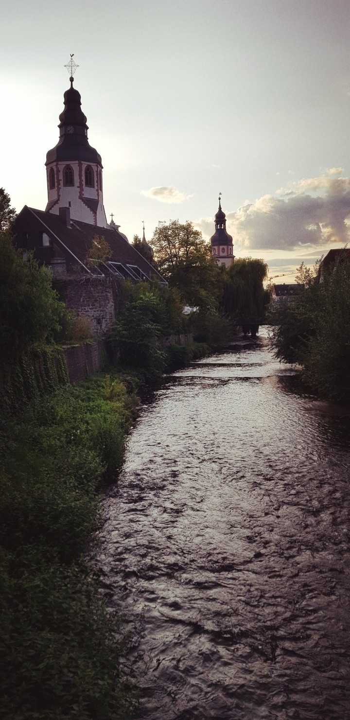 One afternoon walking around the town.
